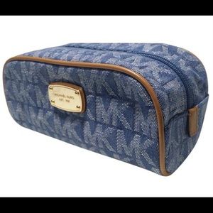 Michael Kors Denim Abbey Pouch